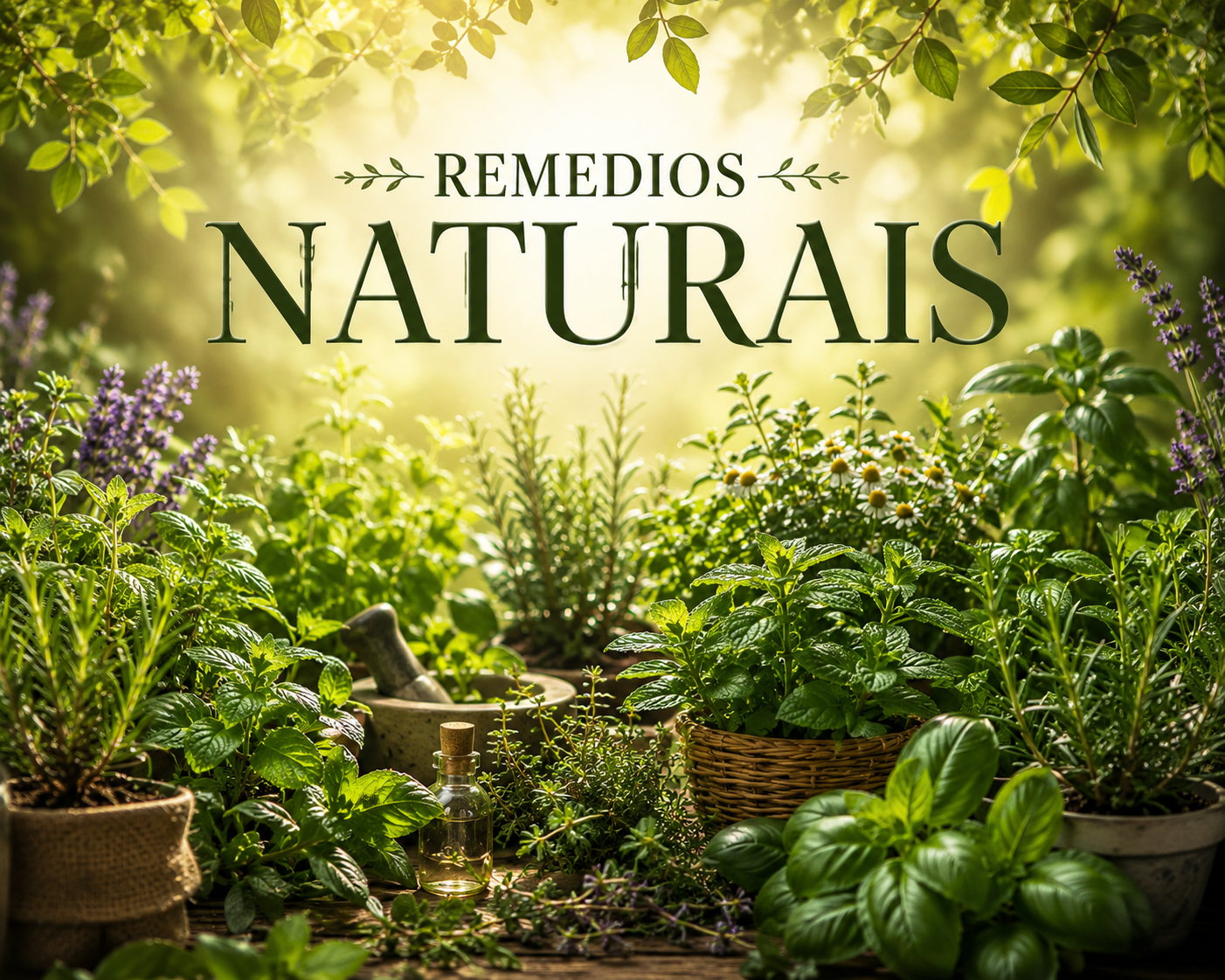 Variedade de plantas medicinais